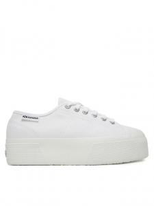 Кроссовки из ткани 3790 Platform S3134Mw Superga, белый