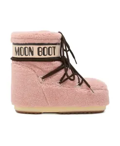 Низкие флисовые ботинки Icon Moon Boot, розовый