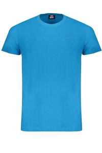 Футболка мужская Norway 1963 хлопковая с логотипом, ярко-голубой