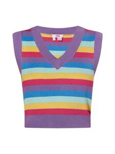Свитер-жилет myMo, цвет violett mehrfarbig