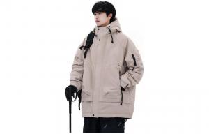 Пуховик унисекс MONTVOO, Хаки
