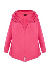 Толстовка с капюшоном на молнии myMo ROCKS, цвет Raspberry