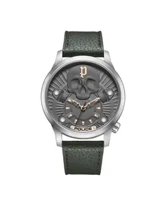 Мужские часы Jet PEWJA2227703 из кожи с черным ремешком Police, черный