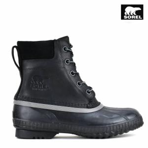 Sorel Мужские ботинки Cheyanne II Lace Duck Boot черного цвета