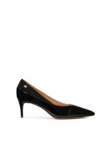 Черные туфли-лодочки Kazar