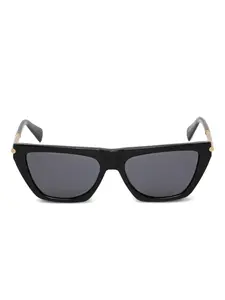 Солнцезащитные очки в оправе 'кошачий глаз' AllSaints, черный