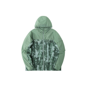 Коллекция Outdoor Trench Coat Men Green Tile Green / Full Of Prints Anta, зеленый