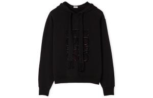 Толстовка женская черная Loewe