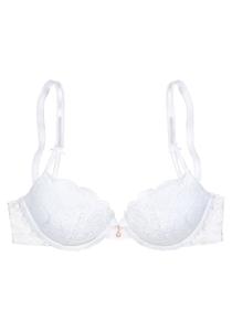 Бюстгальтер пуш-ап LASCANA, белый