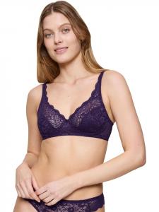 Triumph Бюстгальтер на косточках баклажанового цвета