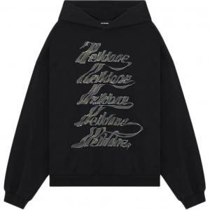 SS26 Свитшот Unisex WE11DONE, черный