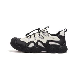 Женские походные ботинки с низким верхом и противоскользящей подошвой, устойчивые к износу CAMEL, Apricot/Gold