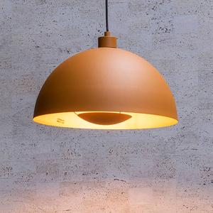 Подвесной светильник Lucide Siemon, сталь - желтая