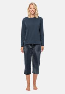 Пижамный комплект Schiesser SET, Blau Gestreift Dunkelblau/Blue