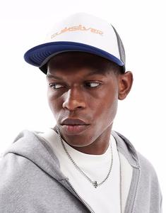 Кепка дальнобойщика Quiksilver Omni белого цвета