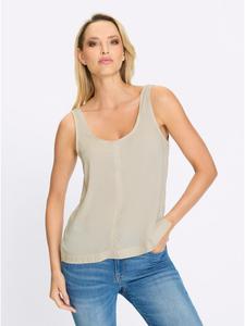 Блузка-топ песочного цвета Heine