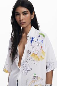 Футболка с коротким рукавом с изображением персонажа