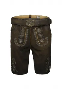 Кожаные брюки wastl Stockerpoint, Dunkelbraun