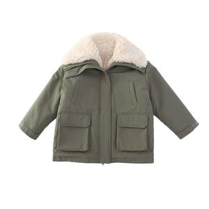 PROTECTCAMEL Утепленная куртка Army Green для детей 3-7 лет