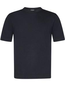 Футболка из тонкой вязки FRANZESE COLLECTION, синий