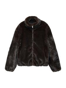 Pull&Bear Куртка для межсезонья в темно-коричневом цвете