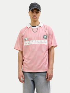 Свободная рубашка поло Retreat 12277379 Jack&Jones, розовый