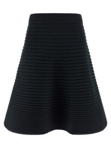 Миди-юбка из трикотажа "Bounce" Pleats Please Issey Miyake, зеленый