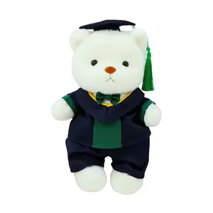 Плюшевая кукла Dr Bear в мультяшном стиле, высота 30 см TLXT, белый