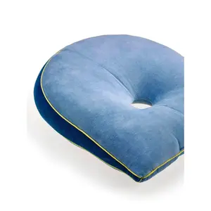 Ортопедическая подушка под спину No brand, синий