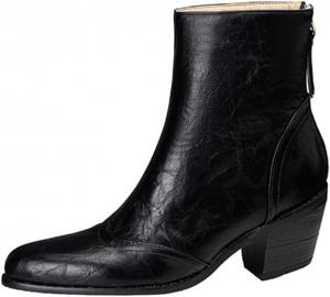 Женские модные ботильоны LYYSKY с молнией на задней части. Размер соответствует длине стопы, ориентируйтесь на размерную таблицу и описание товара. Размеры US4-US13/EU34-EU46, Black(168-36)