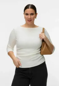 Топ с длинными рукавами awcthea Vero Moda Curve, Snow White