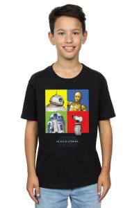 Футболка с квадратами дроидов «Звездные войны: Скайуокер. Восхождение» Star Wars, черный