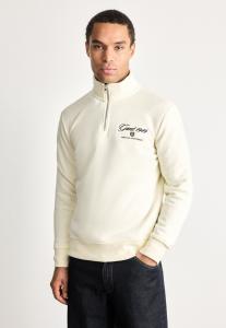 Толстовка GANT GRAPHIC HALF ZIP, Cream/Off-White