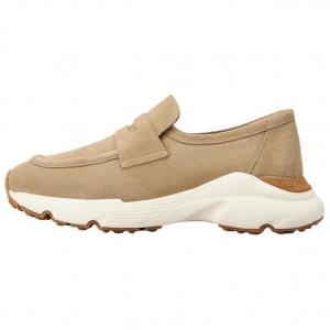 TOD'S Низкие повседневные туфли женские коричневые