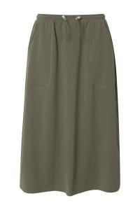 Юбка Ulla Popken, оливковый