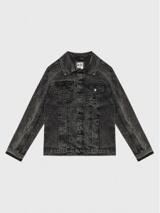 Джинсовая куртка стандартного кроя Cotton On Kids, черный