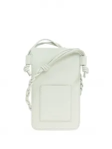 Сумка для телефона с логотипом JIL SANDER, зеленый