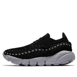 Кроссовки воздушные footscape плетеные Nike, черный