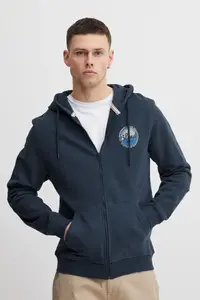 Толстовка с капюшоном из смесового материала "BLEND BHSweatshirt", цвет Dress Blues