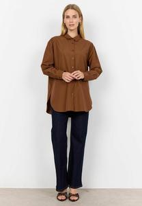 Блузка на пуговицах NETTI Soyaconcept, коричневый