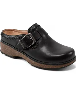 Женские сабо Kay с круглым носком Earth, черный