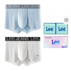 Классические 101 трусы мужские подарочный набор из 2 полосок Lee, белый