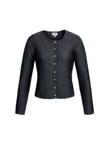 Кардиган Anni с длинными рукавами в цвете антрацит Nübler