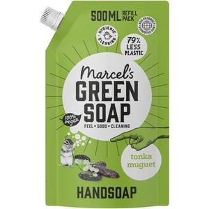 Сменный блок для мыла для рук Tonka & Muguet 500мл, Marcel'S Green Soap