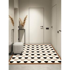 Y U-LIVE Ковер 160х230 см из ПВХ, кожаный, для прихожей, водонепроницаемый, противоскользящий, Leather-Protein Mousse Horizontal Version