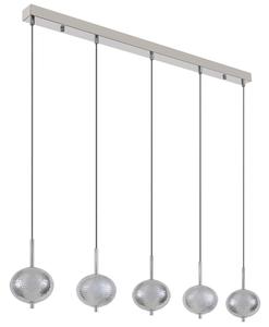 Светодиодный подвесной светильник 118/15/150 см Globo, прозрачный/хром