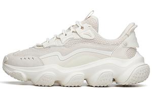 Кроссовки мужские толстые низкие серые/цвета слоновой кости Anta