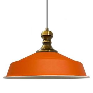 Подвесной светильник Bamyum Asletl-Knob Vintage Lampe, 41x120x27x41 см, оранжевый