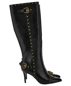 Сапоги Versace Versace, черный