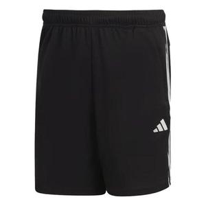 Шорты adidas TRAIN ESSENTIALS PIQU 3-STRIPES TRAINING SHORTS 'Black White', черный